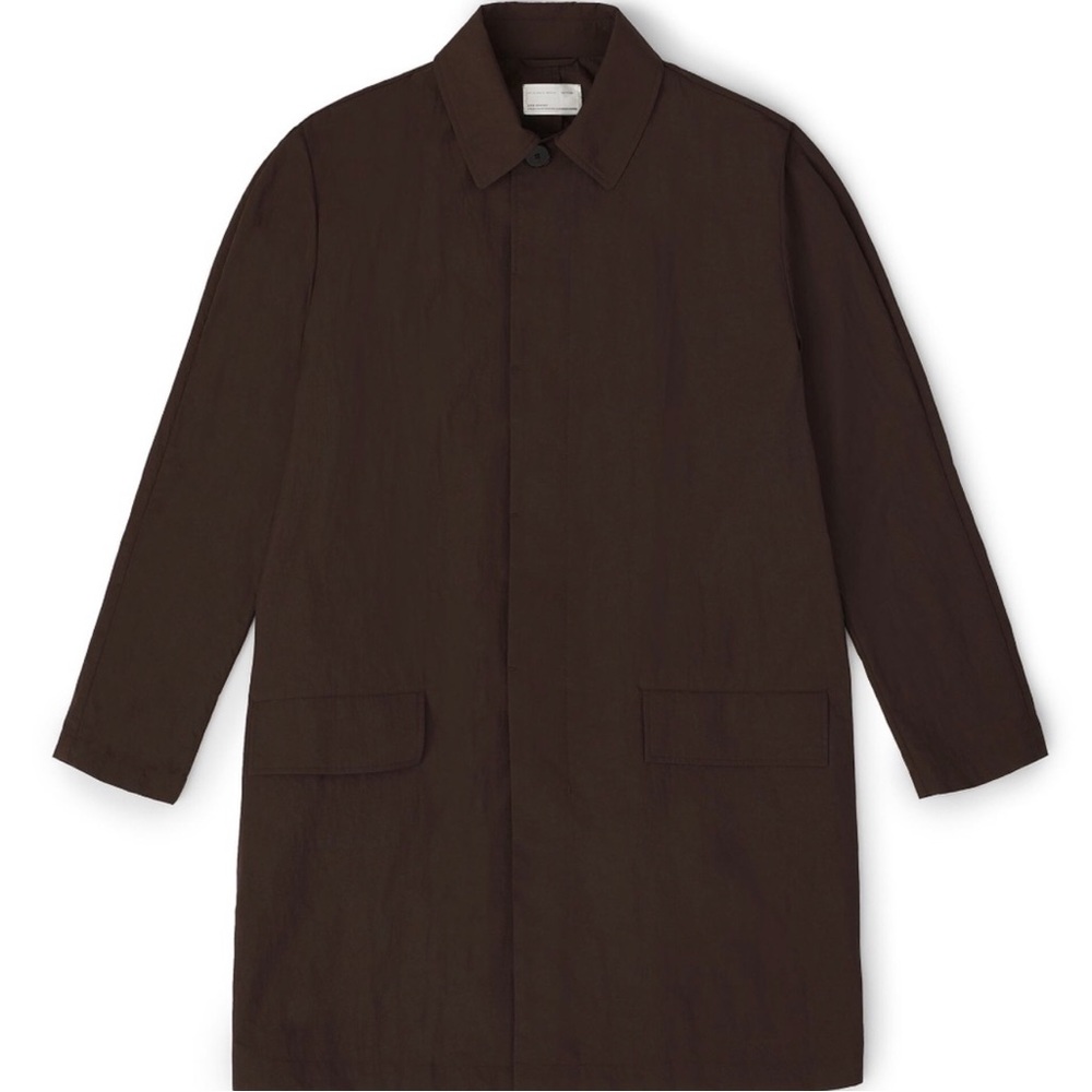 New Zara Originals lightweight knee long trench